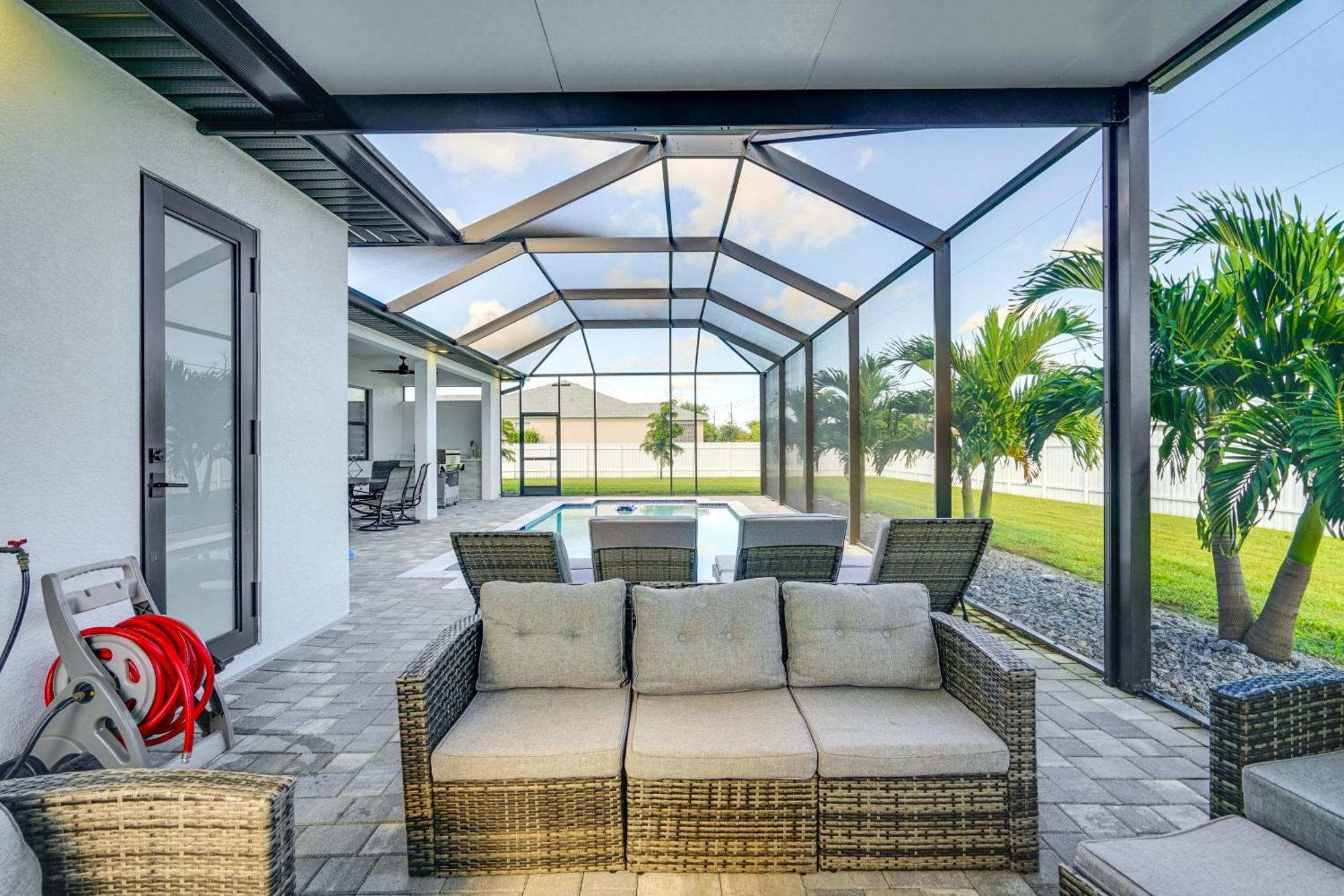 Cape Coral Escape Furnished Lanai And Private Pool! Villa Eksteriør bilde